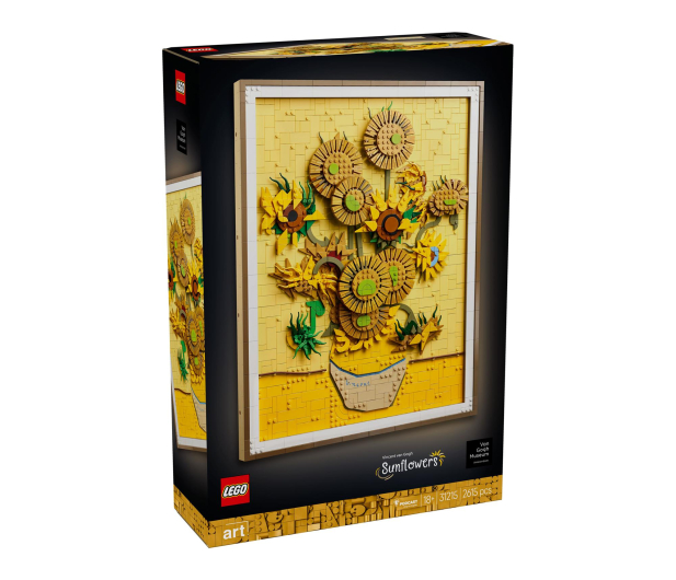 LEGO Art 31215 „Słoneczniki” Vincent van Gogh - 1308189 - zdjęcie 12